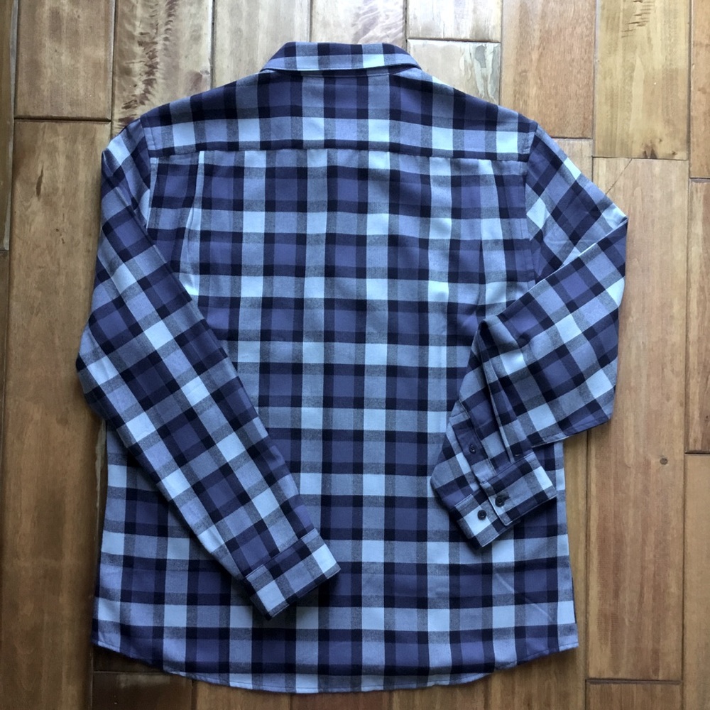 Stitch Note Long Sleeve Button Up - Picture 2 of 3